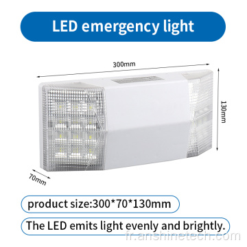 Éclairage de secours LED avec batterie Li-ion 3,7 V